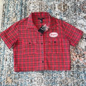 Forever 21 trucker shirt